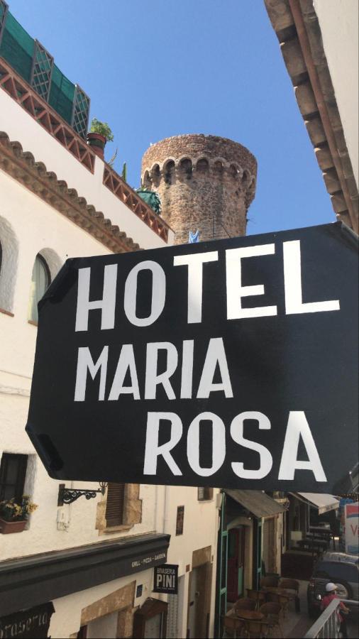 Maria Rosa Hotel Tossa de Mar Exterior foto