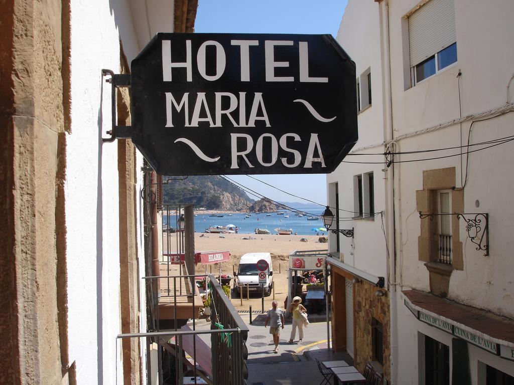 Maria Rosa Hotel Tossa de Mar Exterior foto